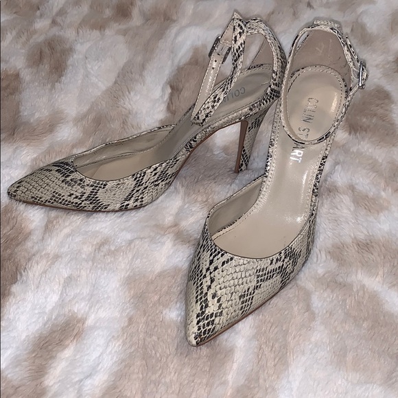 Colin Stuart python print heels - Picture 1 of 8
